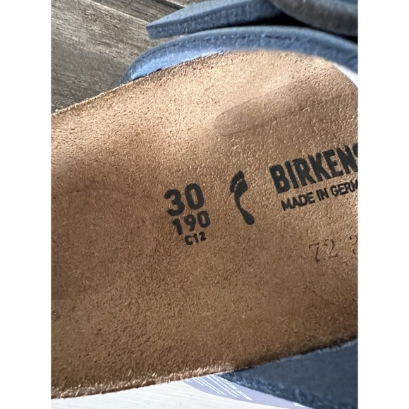 Birkenstock Kids Mayari Elemental Blue Size 30 NIB - Picture 5 of 11